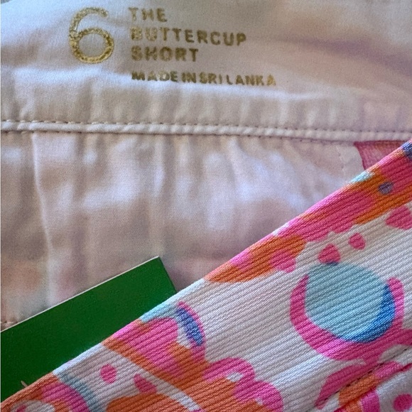 NWT LILY PULITZER “Too Much Bubbly” Buttercup Shorts - Picture 10 of 11